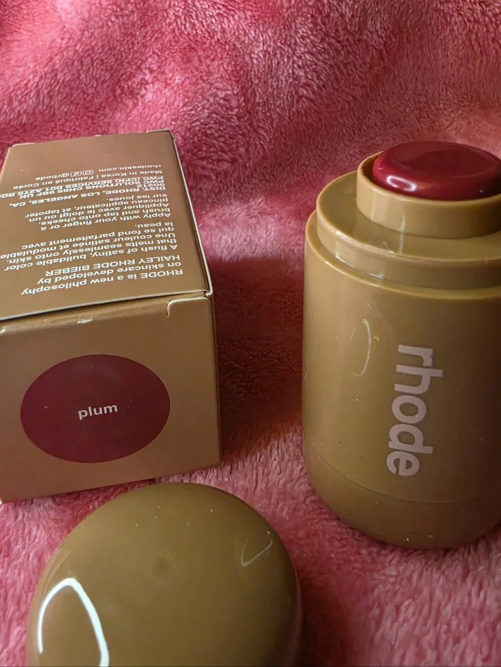 RHODE Pocket Blush In Plum